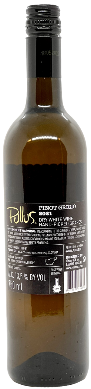 Pullus : White | Pinot Grigio | 2021